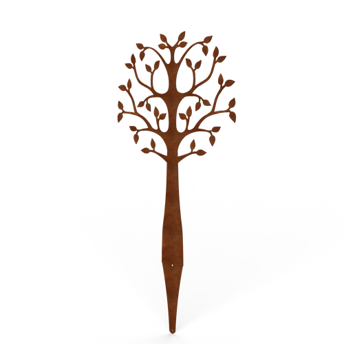 Tree with ground tip 70 cm corten