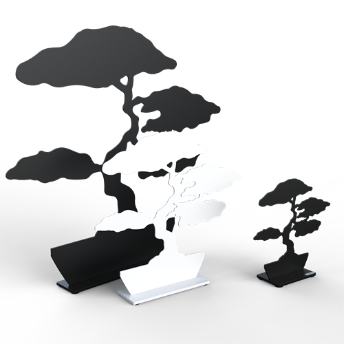 Bonsai black and white