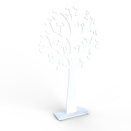 Tree of love white