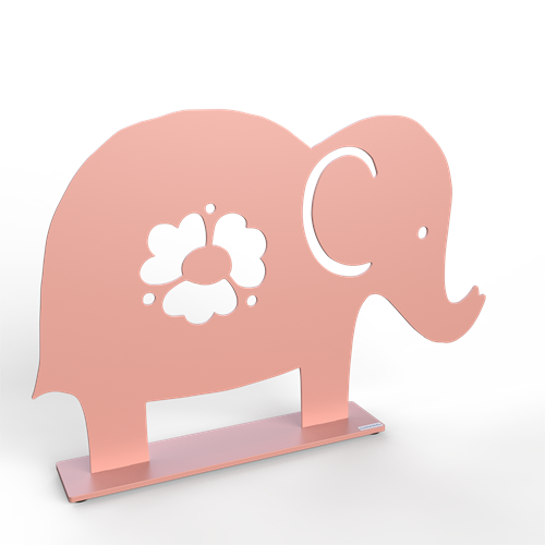 Elephant light pink