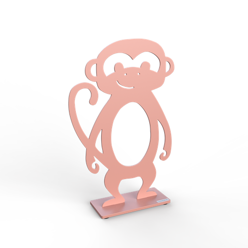 Monkey light pink