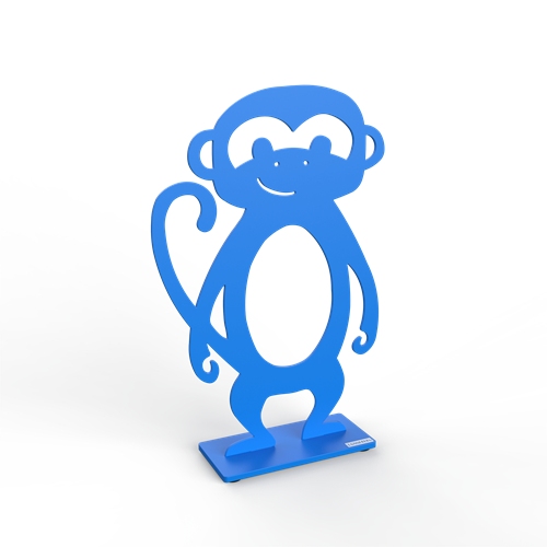 Monkey light blue