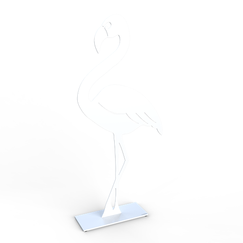Flamingo white