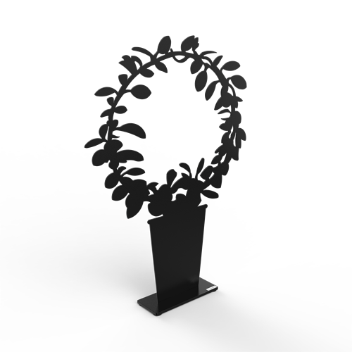 Hoya på båge svart