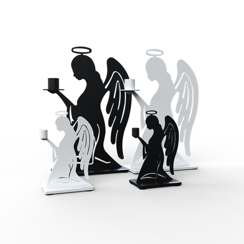 Candle holder angel different sizes