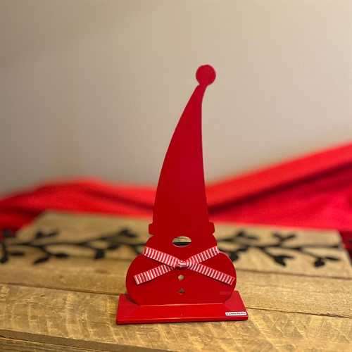 Tomte i luva röd 30cm