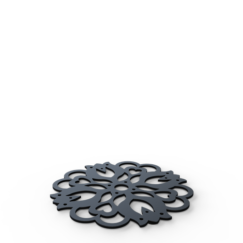 Grytunderlägg Kurbits svart