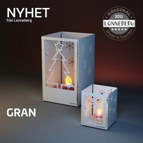 Ljuslykta Julgran i två storlekar