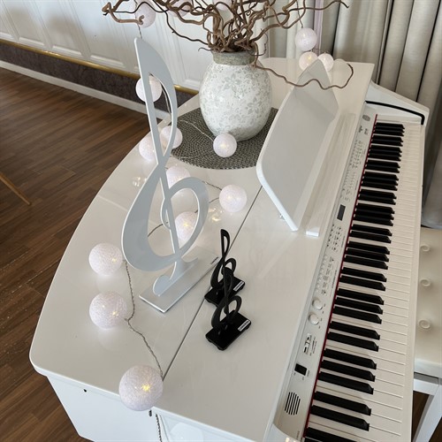 G-klavar ovan med piano