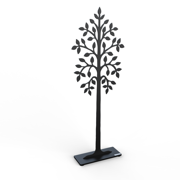 Tree Lonneberg birch 50 cm black structure