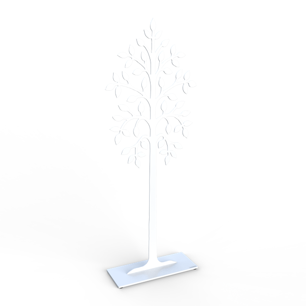 Tree Lonneberg birch 70 cm white