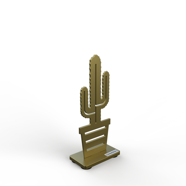 Cactus Cowboy 15 cm gold