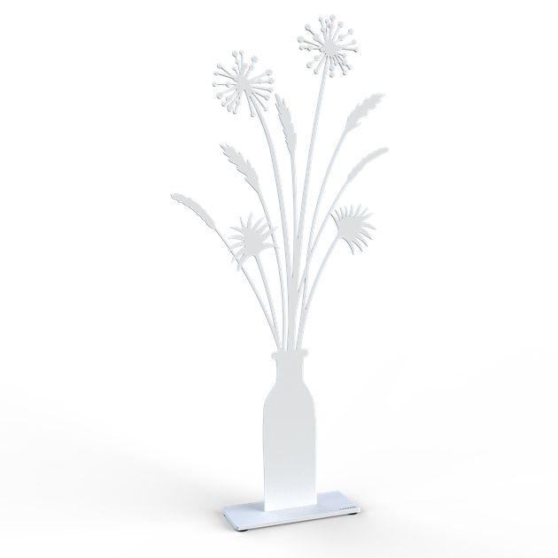 Pampas grass 60 cm white