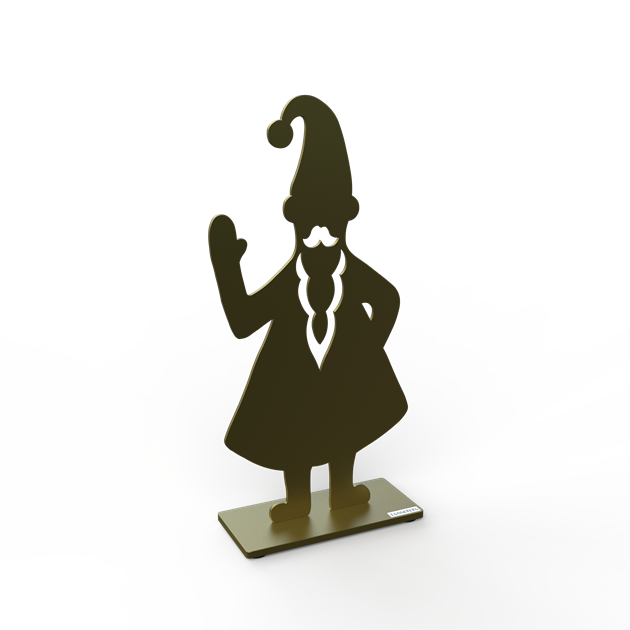 Santa Claus 30 cm gold