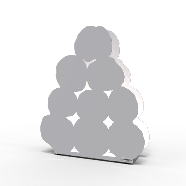 Snow lantern 30 cm white