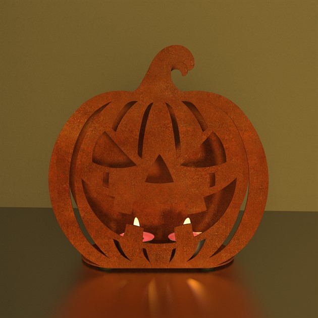 Halloween Pumpkin 20 cm corten