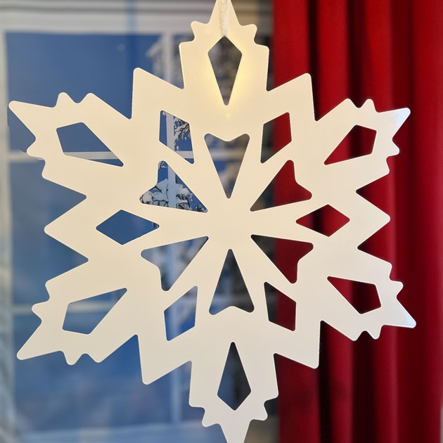 Frost star 70 cm white