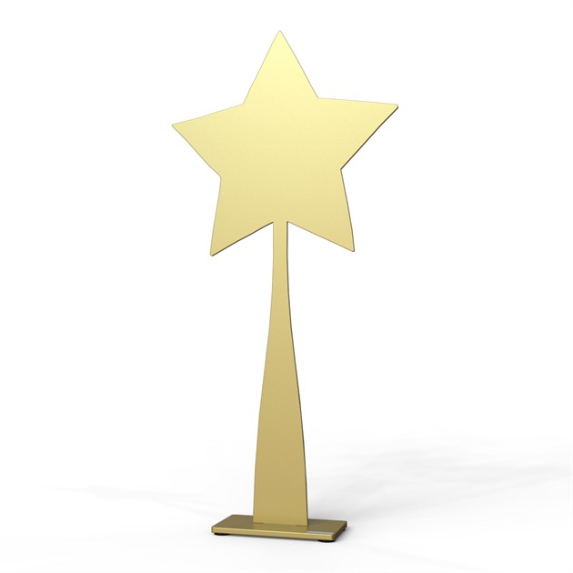 Rising star 50 cm gold