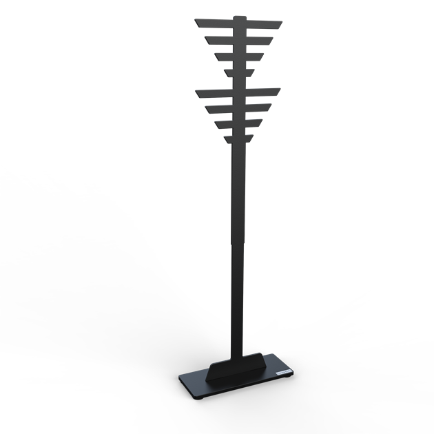 Sea mark south 50 cm black structure