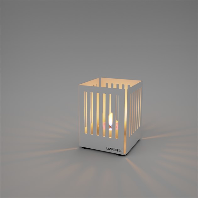 Lantern Line 9 cm white